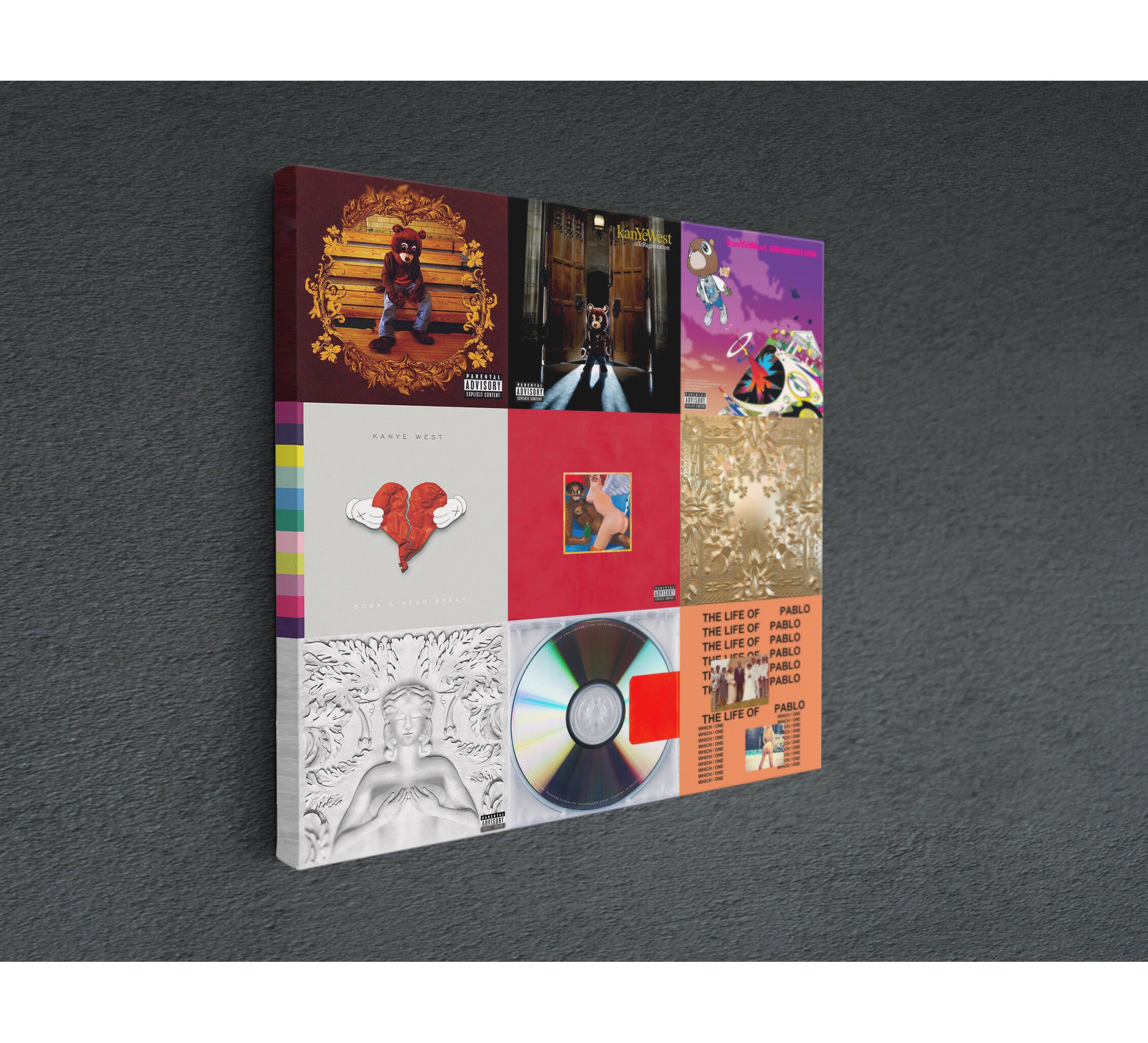 559259 Kanye West “True Love Music Album HD Cover Art 24x18 WALL PRINT  POSTER