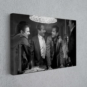 Iconic Money Movie Scene Canvas Poster, Fine Art Photography, Wall Art, Canvas Print, Home Handmade, Handmade Home Decor
