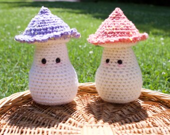 Magical Mushroom Pal Amigurumi Stuffed Toy