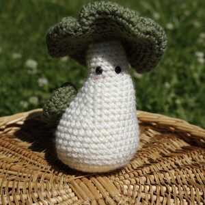 Plush Mushroom Pal Crochet Pattern, Mushroom Amigurumi, Mushroom Stuffed Animal image 4