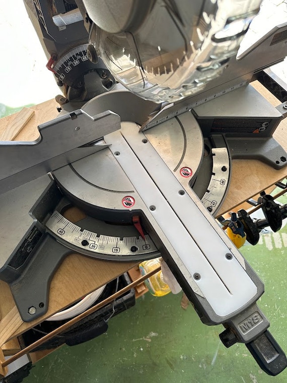 MILWAUKEE 12 Miter Saw Zero Clearance Insert for M18 FUEL 12 Dual Bevel Sliding Compound Miter Saw model 2739 20 Etsy UK