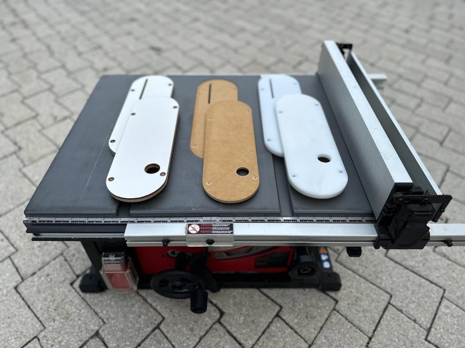 MILWAUKEE Table Saw Zero Clearance Insert for M18 FUEL 8 1/4 Table Saw