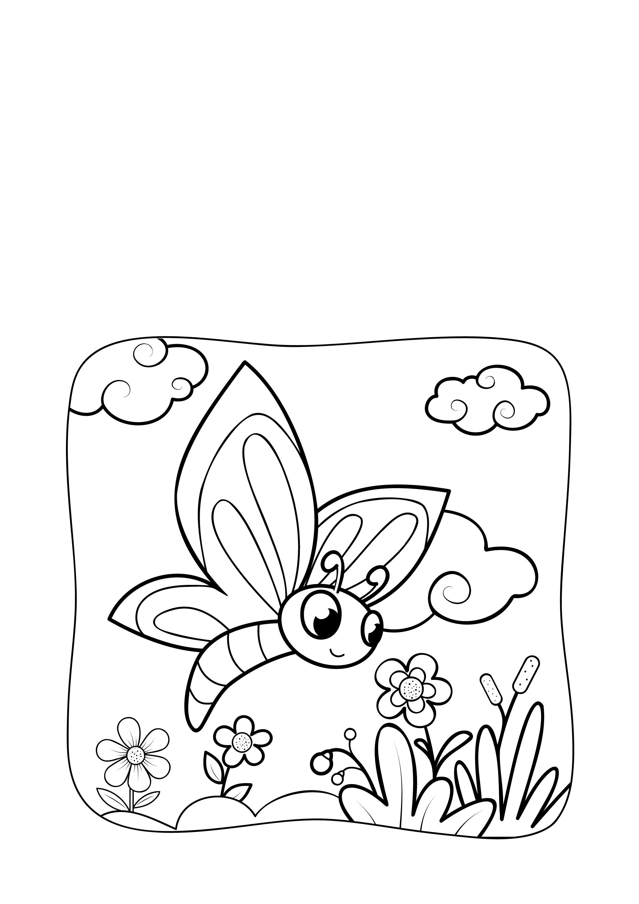 Coloring Pages for Kids With Nature and Animals. Coloring - Etsy
