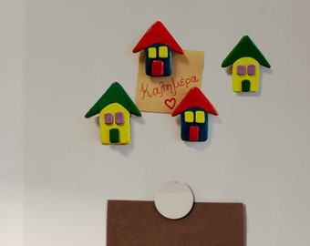 Casas Felices / Imanes de Nevera