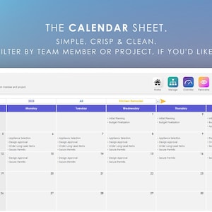 Multi Project Planner 100 Pro Management Dashboard | Excel Gantt Timeline & Kanban Board | Task Manager | Project Manager | Digital Planner image 13