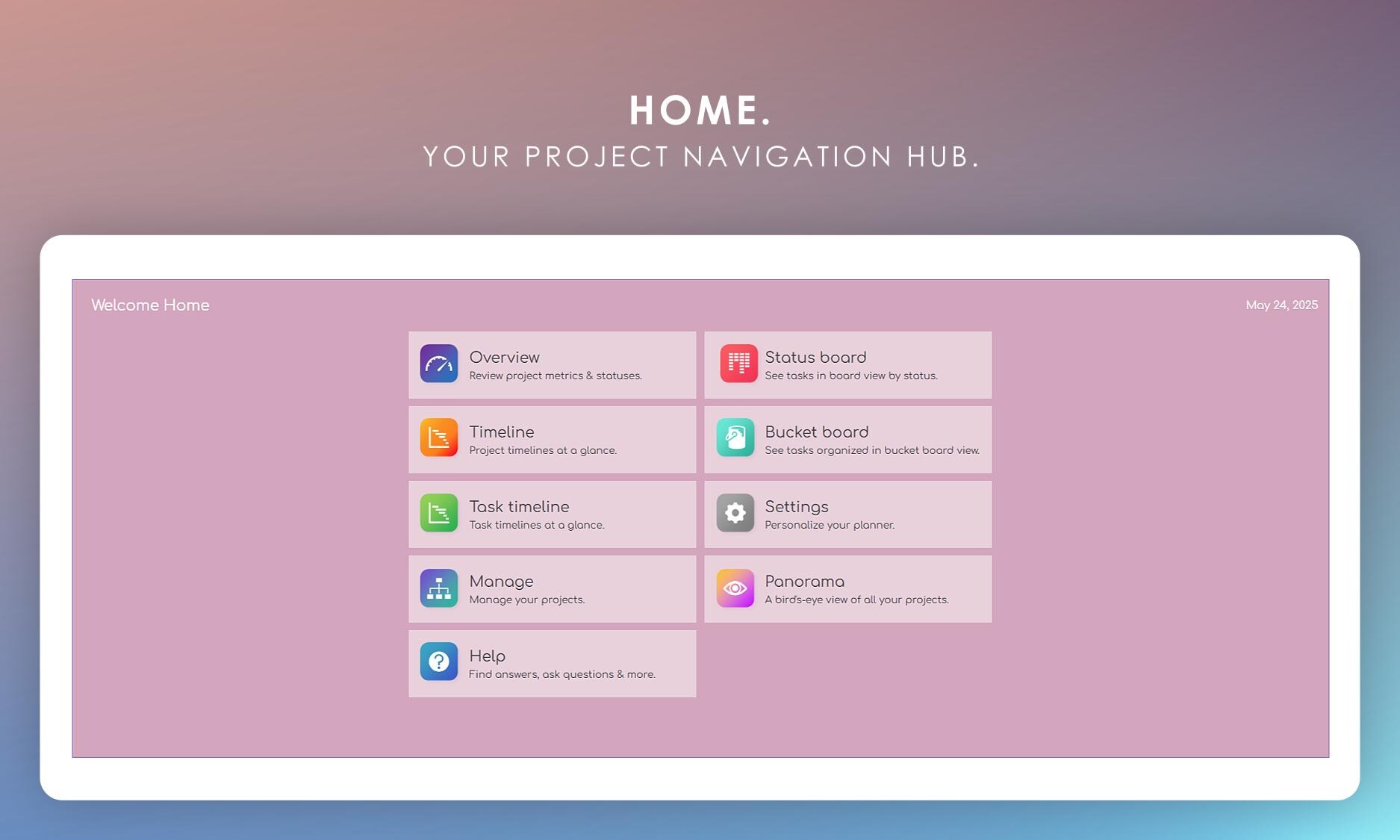 Multi Project Planner 100 Pro | Google Sheets Project Management ...