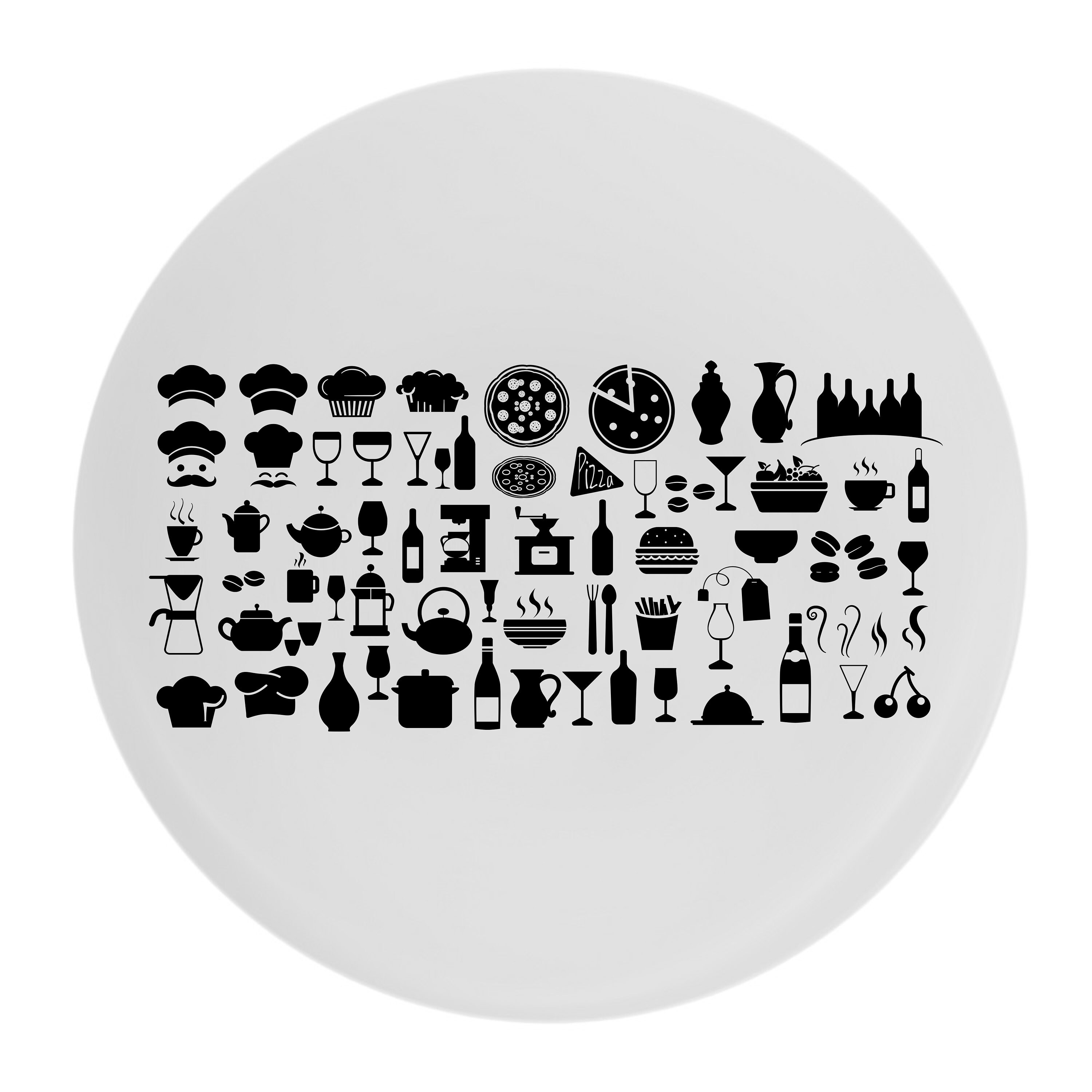 Food Icons Set Svg Food Icons Food Clip Art Food | Etsy