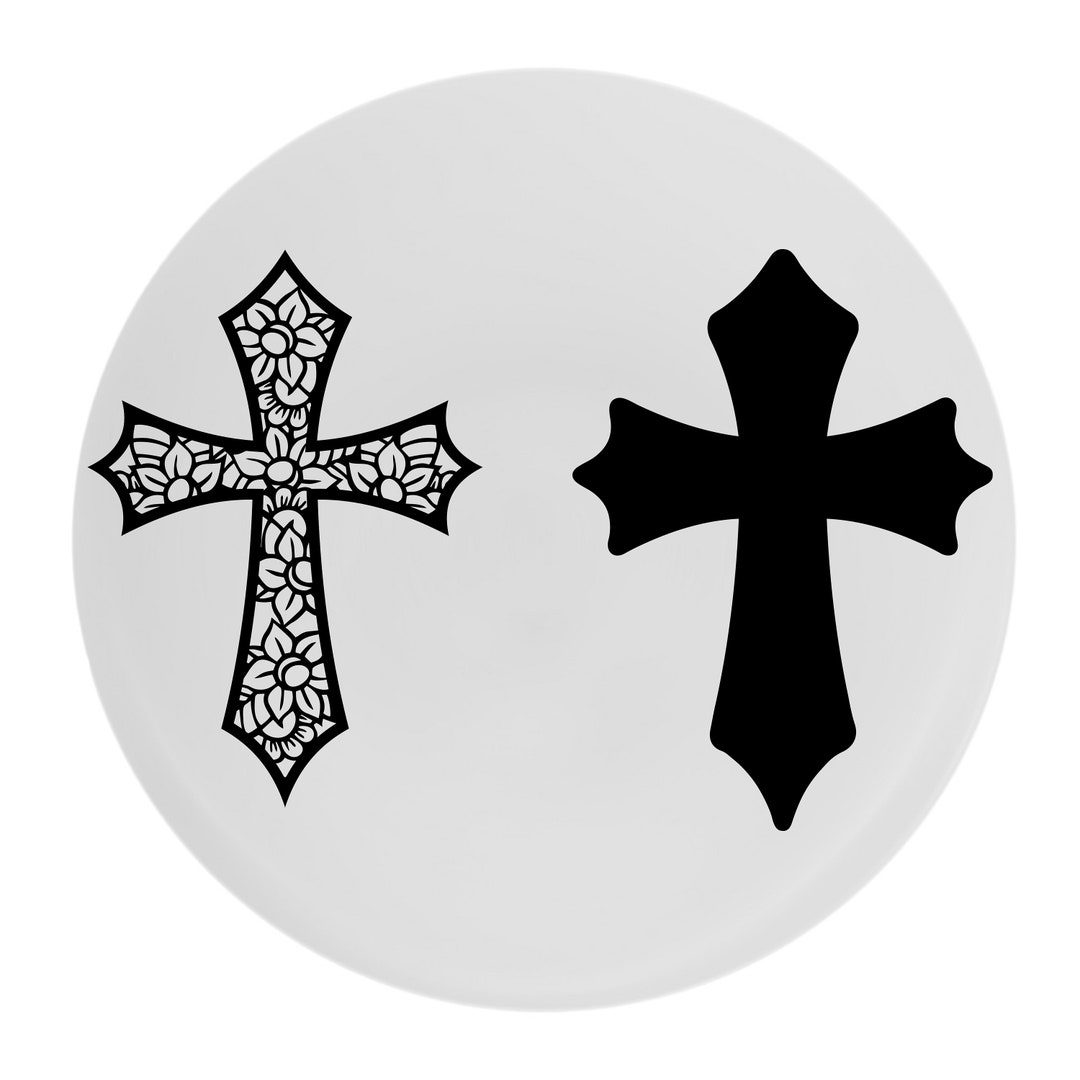 Cross SVG Digital File, SVG Files for Laser, Cross Clipart, shirt vinyl ...