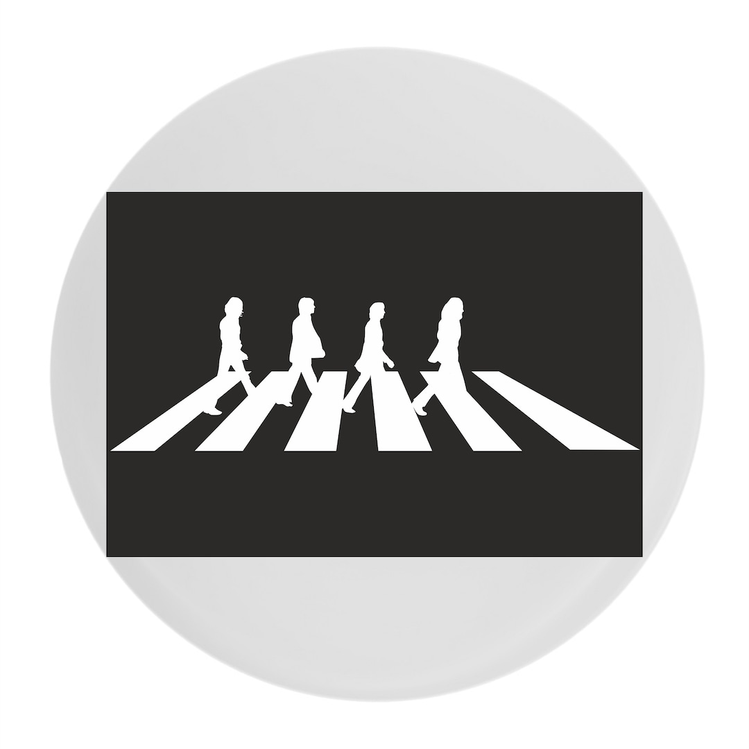 The Beatles Svg,the Beatles Road Silhouette,silhouettes, Celebrity ...