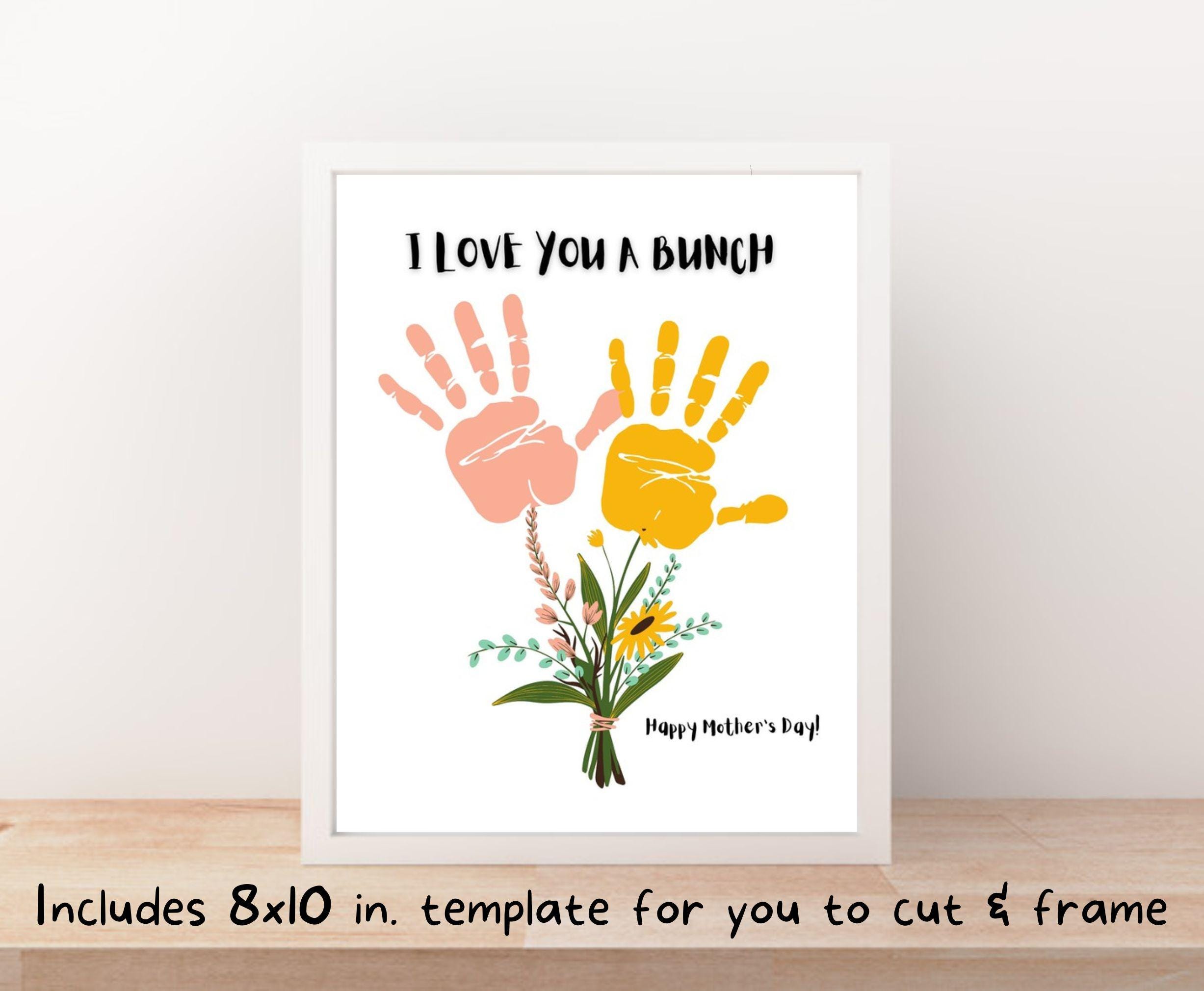 Mother's Day Handprint Art 