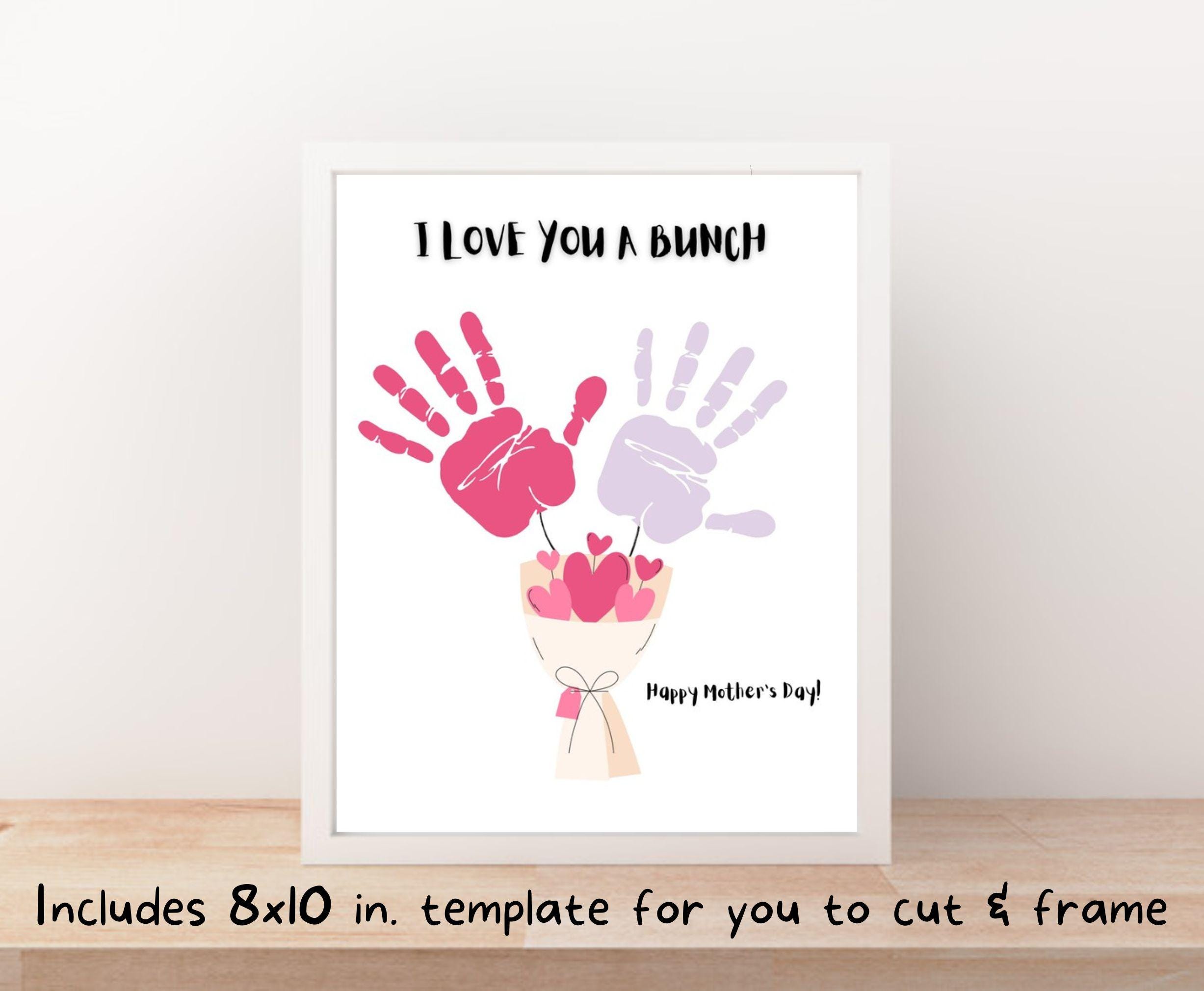 Mother's Day Handprint Art 
