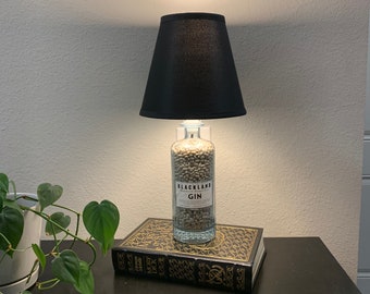 Blackland Gin 750ML Liquor Bottle Lamp