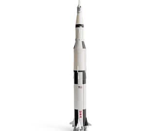 Modello di razzo Saturn V in scala 1:200