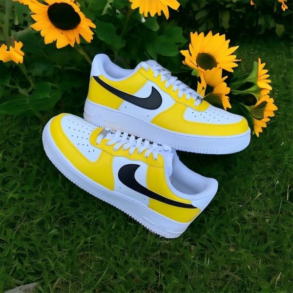 nike air force 1 sunflower