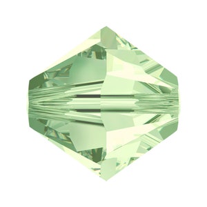 Swarovski Crystal Beads For Jewelry Making Chrisolite 6mm Crystal Bicone Beads #5328 Set Of 50 | Jewelry Supplies