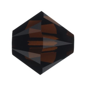 Swarovski Crystal Beads For Jewelry Making Mocca 6mm Crystal Bicone Beads #5328 Set Of 50 | Jewelry Supplies