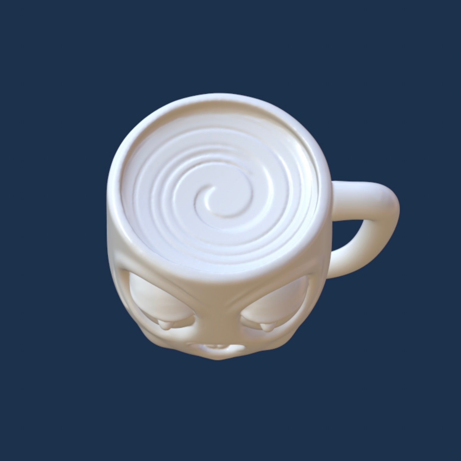 I Need Coffee, Cute Drowsy Coffee Cup, STL Digital File for 3D Printing ...
