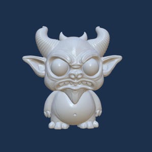 Mały Demon STL, plik cyfrowy 3D do druku 3D, Diabeł, Demon, Mały Demon, oryginalny projekt.