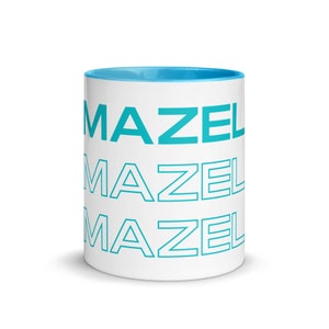 Andy Cohen - Mazel Mug with Color Inside - Bravo TV, Watch What Happens Live