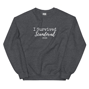 I Survived Scandoval 2023 - Vanderpump Rules Unisex Sweatshirt