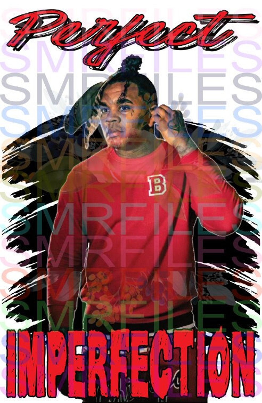 Kevin Gates Png PERFECT IMPERFECTION Etsy