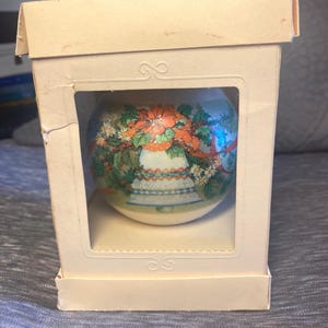 Vintage - 1977 - keurmerkkaarten - glazen ornament - "Christmas Expressions" - kerstklokken - Longfellow - collectie boomsnoeischaar