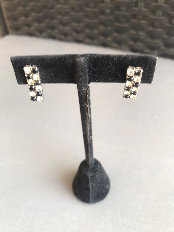 Vintage 1950's Art Deco Dangling Earrings