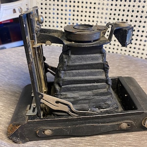 Vintage - 1920&#39;s - No. 2-A - Folding Cartridge Premo Camera - Single Lens - With Instruction Booklet - Folding Camera - Eastman Kodak Co