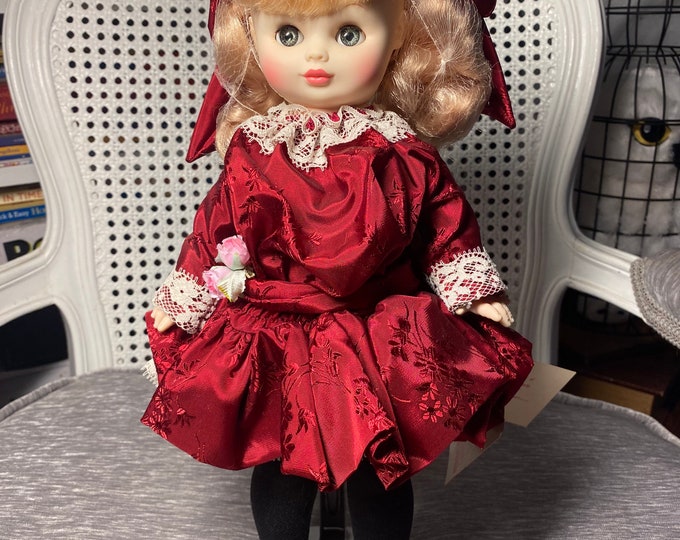Vintage 1960's A Royal Doll Curly Haired Playmate Miss Elsa, Royal