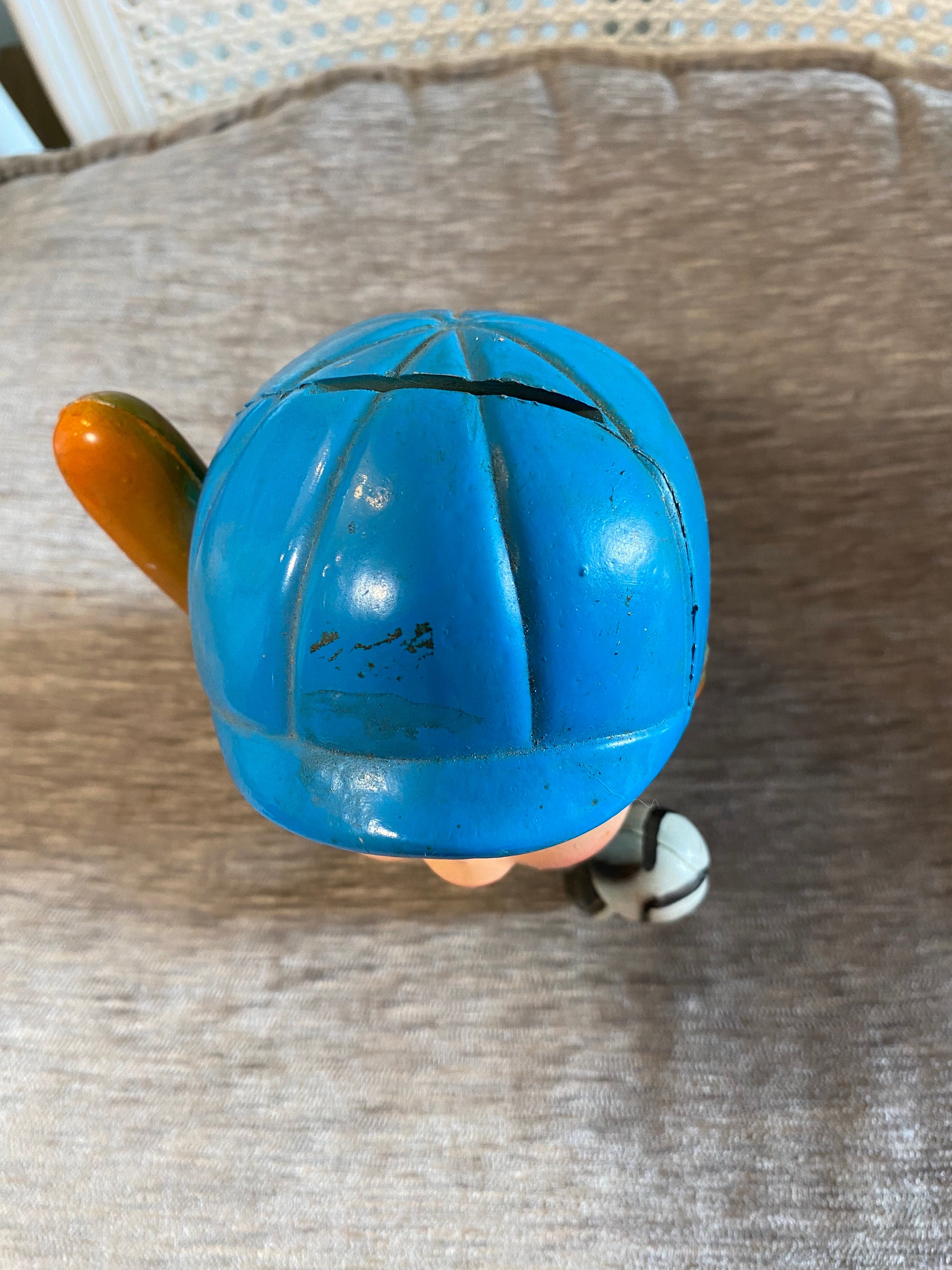 Cast Iron Penny Bank Jolly Boy Cast Iron Money Bank - On The