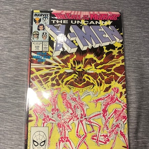 Vintage Comic Book -  1981 - The Uncanny X-Men - The Fall of the Mutants - Feb 1981 - No. 226