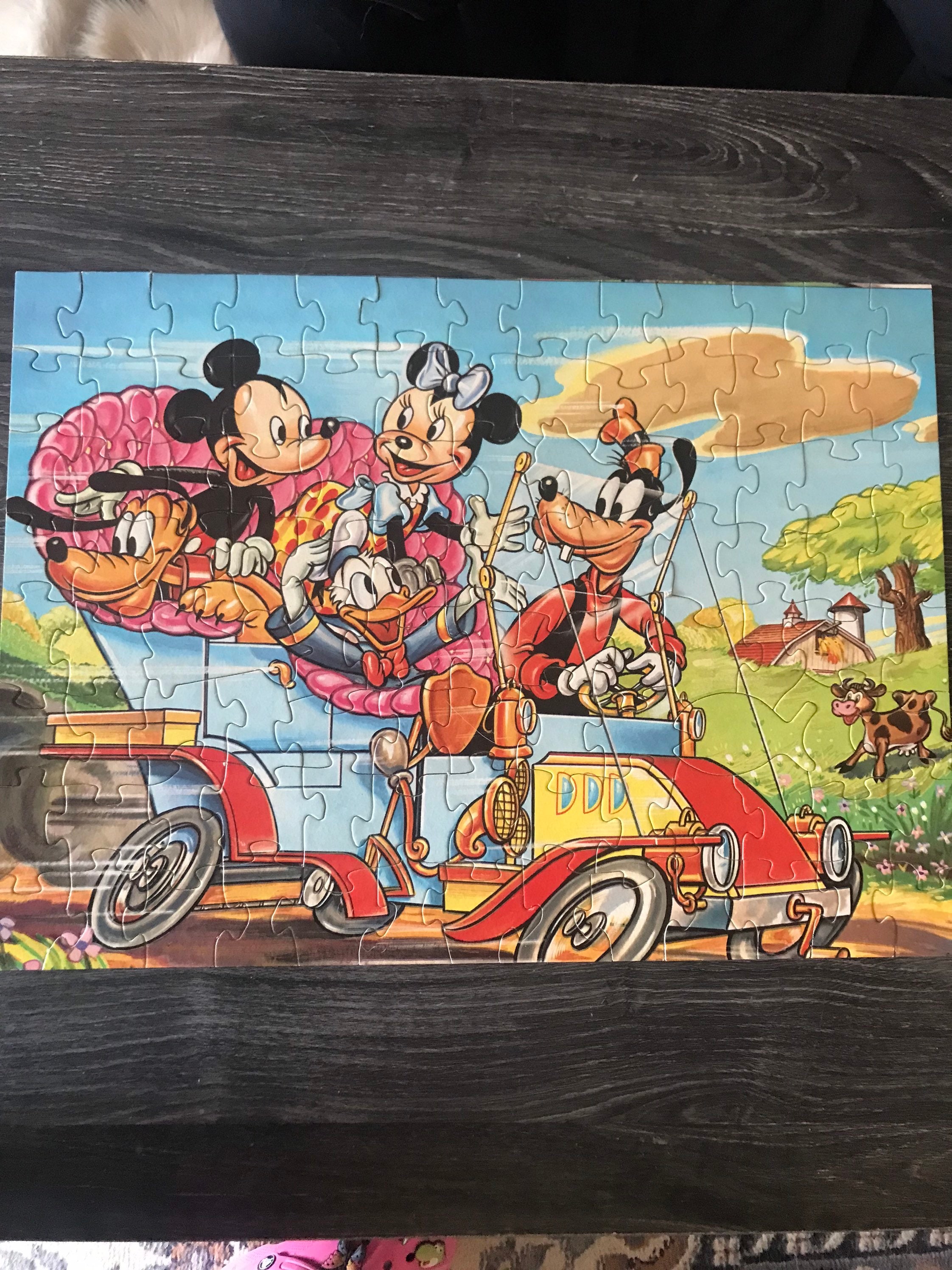 ディズニー ミッキー パズル - ヴィンテージ - Jaymar - ウォルト
