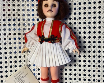 Vintage - 1973 - Wonderful World of Efanbee Dolls - Griechischer Soldat - 11 "Puppe - Hergestellt in den USA