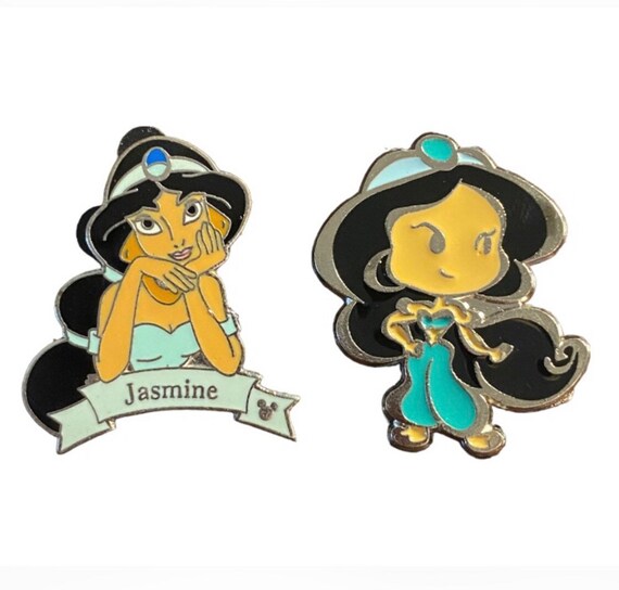 Princess Jasmine Disney Collectors Pins Gem