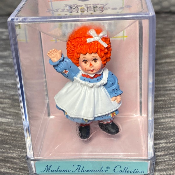 Vintage - 1996 - Hallmark Collectible - Madame Alexander Collection - Mop top Wendy - "Raggedy Ann" - Original Display Box - FREE SHIPPING!