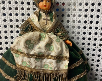 Vintage - 1927-1939 - French Celluloid Doll - Marked France, SNF (inside a diamond) - Societe Nobel Francaise