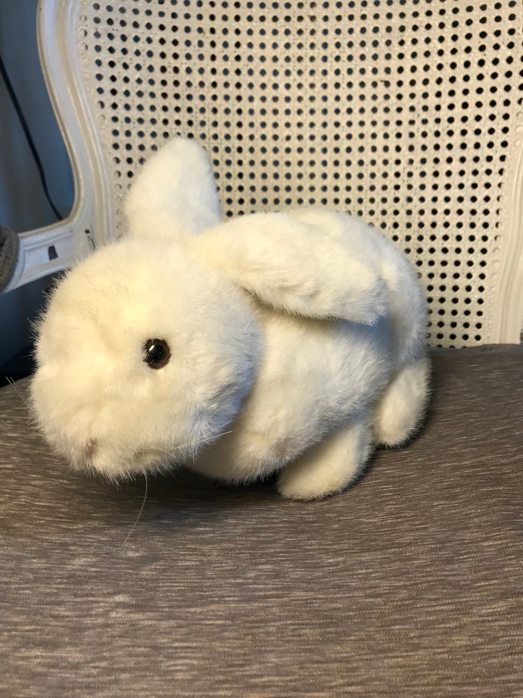Vintage 1984 DAKIN Rare White Bunny - With Plush Tag - Etsy