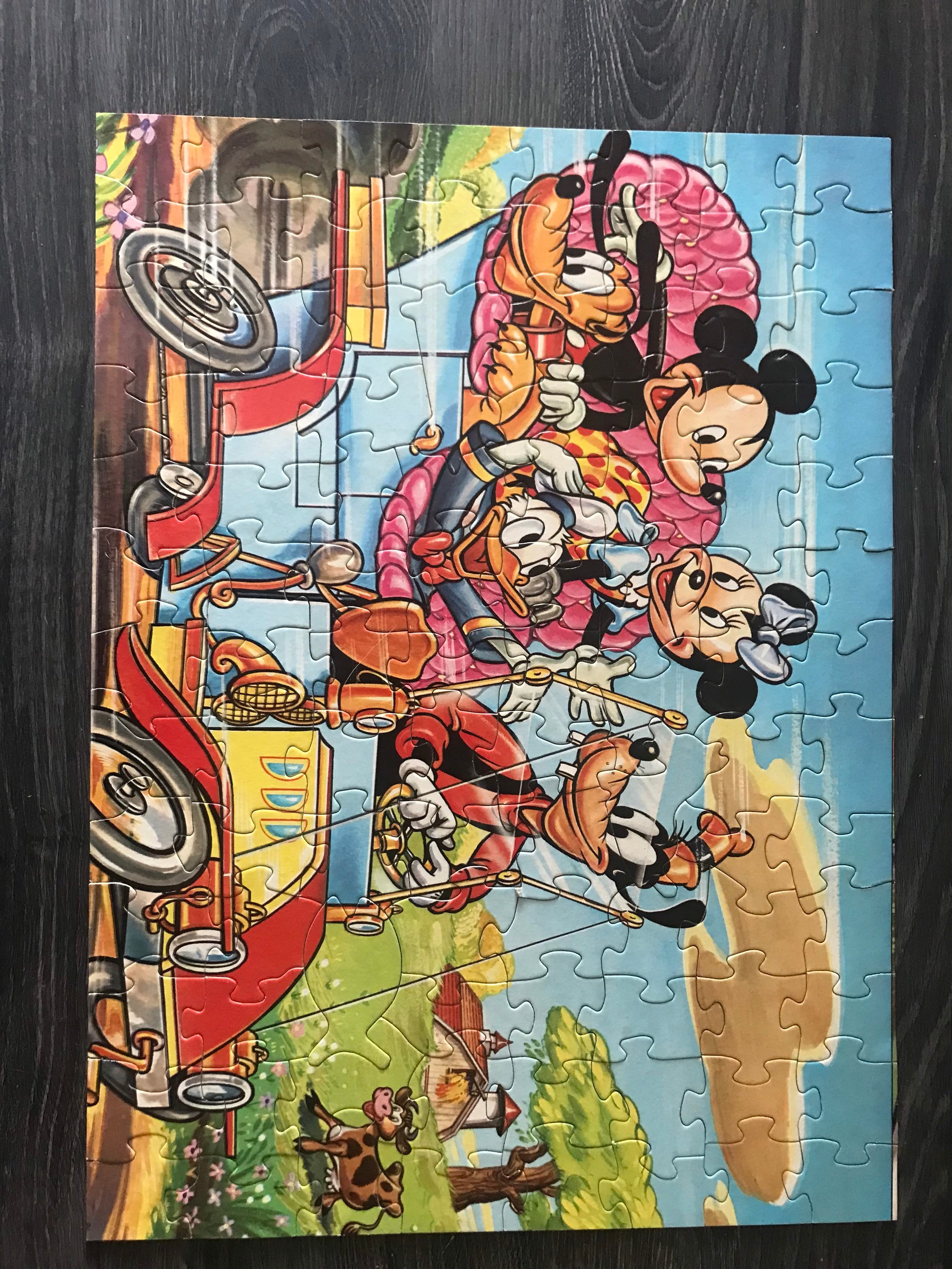 ディズニー ミッキー パズル - ヴィンテージ - Jaymar - ウォルト