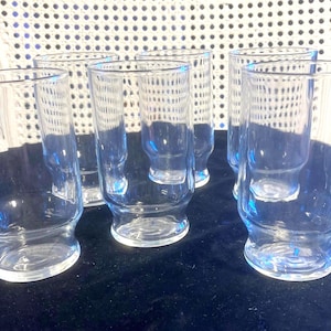Vintage ~ 1970&#39;s - Libbey - Clear Glass - Juice Glasses - Set of Six (6) - Holds 8 Oz. - Excellent Condition