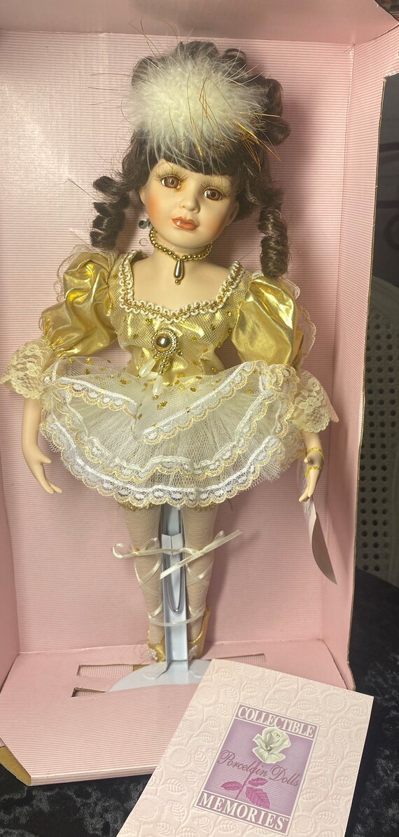 Handcrafted porcelain doll collectible memories sale