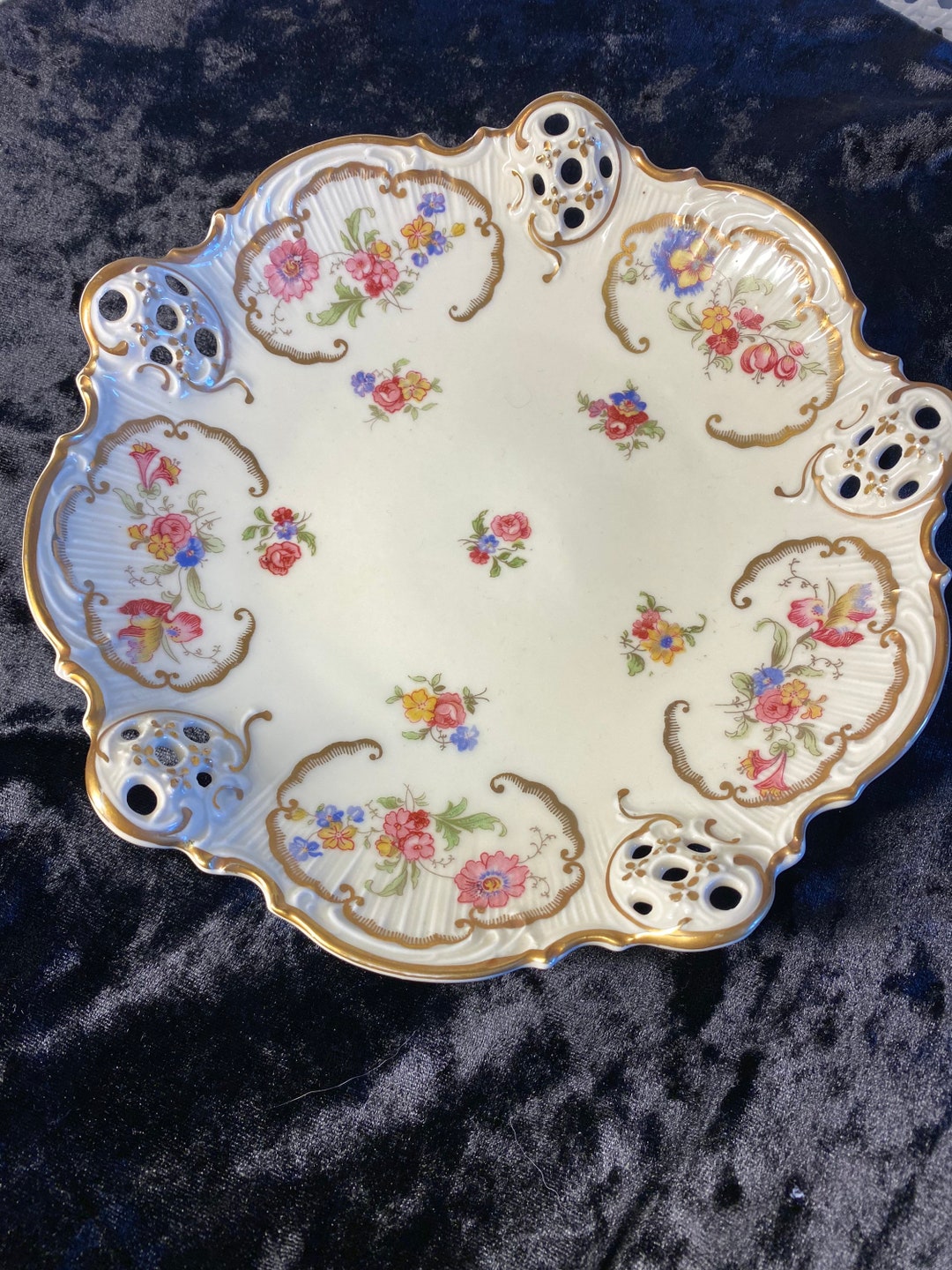 Antique Rosenthal German Porcelain Dish RARE Pattern 19011933