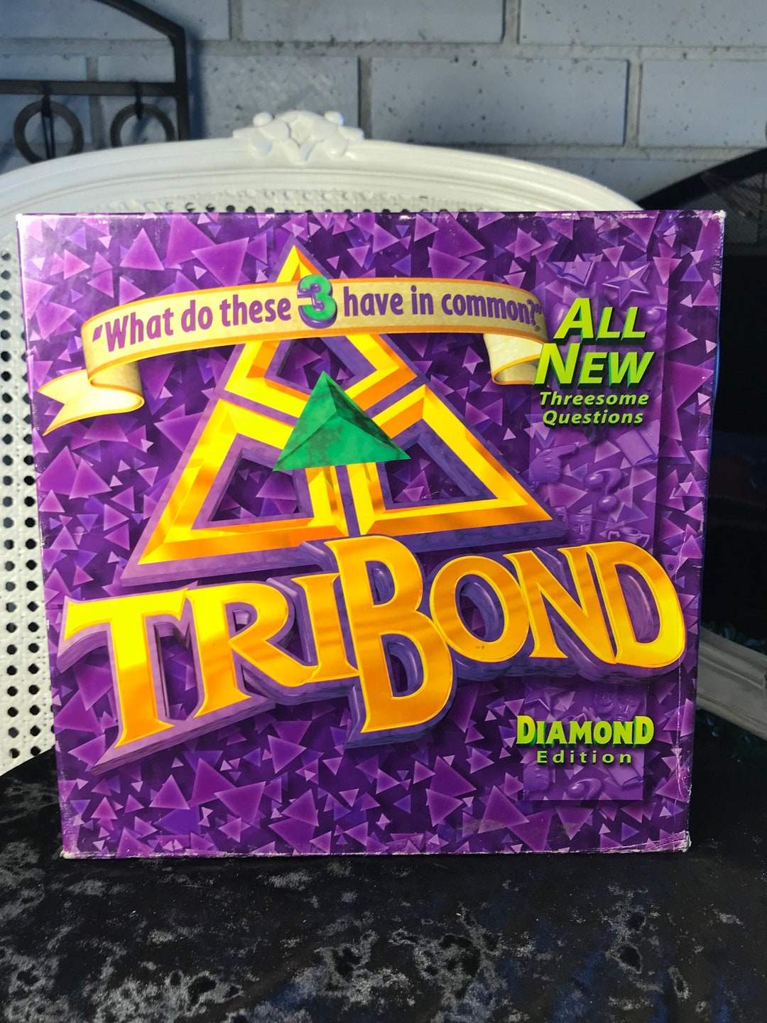 Vintage 1998 Updated Version Tribond Board Game Diamond Etsy