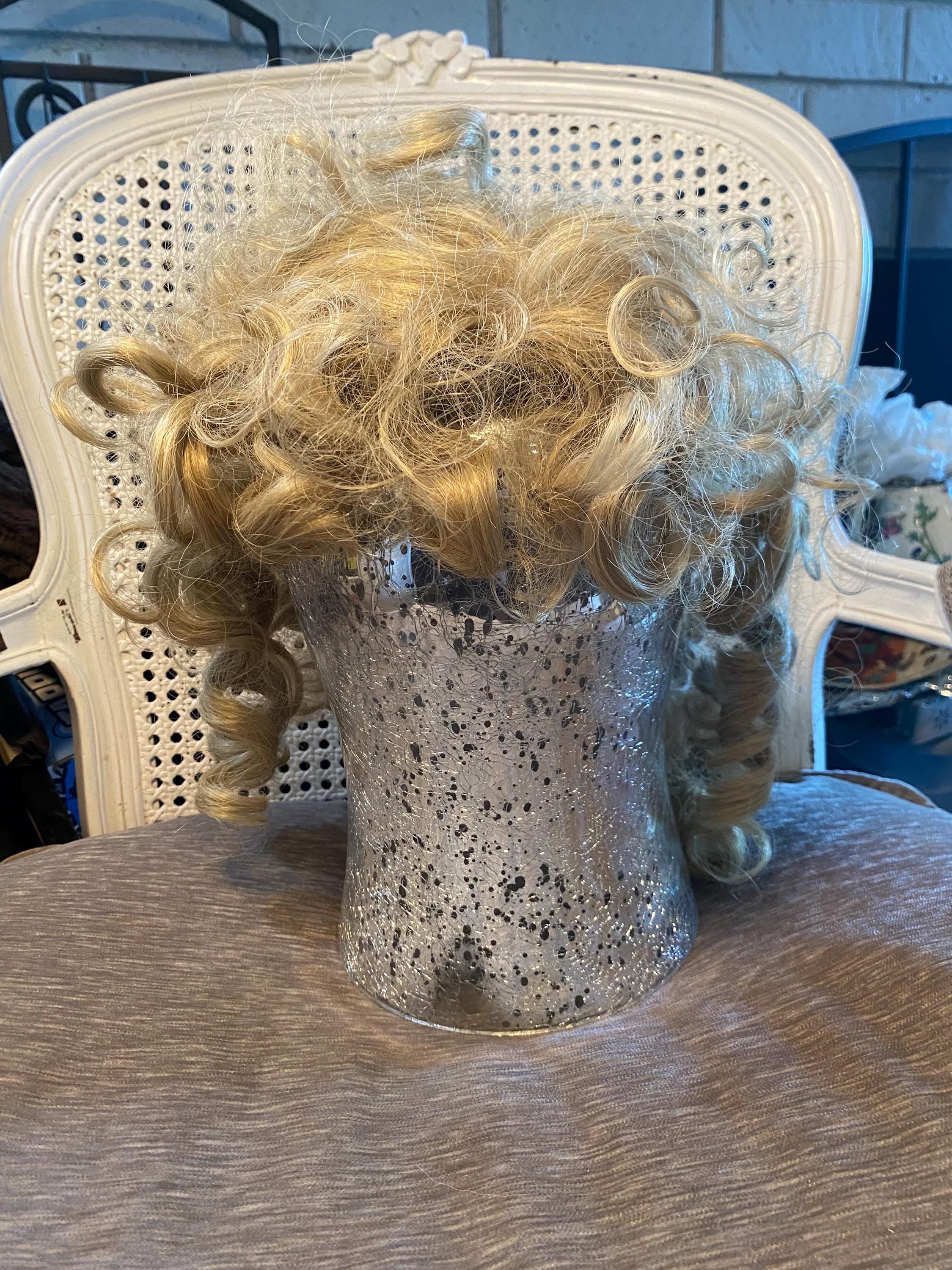 Vintage - 1990's - Early 1900's Style Wig - Blonde - Medium Length - Curls Joyokalon - Modacrylic Hair Fiber