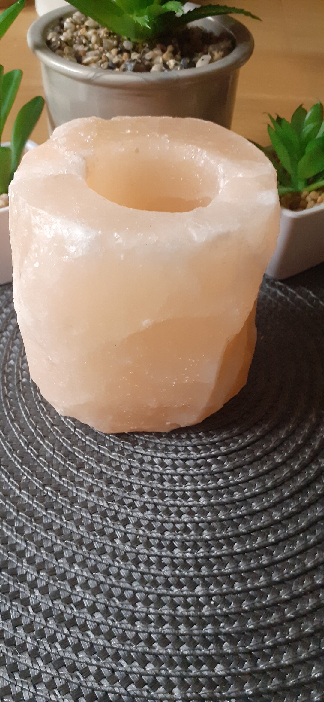 Himalayan Salt Tealight Holder Etsy