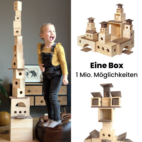 Matzbox | Montessori Wooden Toys | Creative kit that turns fantasy into adventure | Sustainable, high quality and excellent