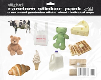 Digital Sticker Pack, Goodnotes Stickers, Korean Aesthetic Sticker Pack, Planner Sticky Notes, Korean Notebook Stickers (DIGITAL DOWNLOAD)