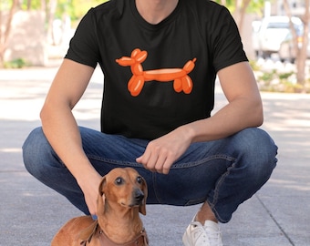 Dachshund Shirt, Dog Shirt, Trendy Dog Tee, Weenie Dog Lover, Gift for Dachshund Parent, Animal Lover, Dachshund Mom, Happy Hallo-Weenie
