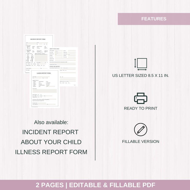 Daycare Medication Permission Form Prescription Medication Log