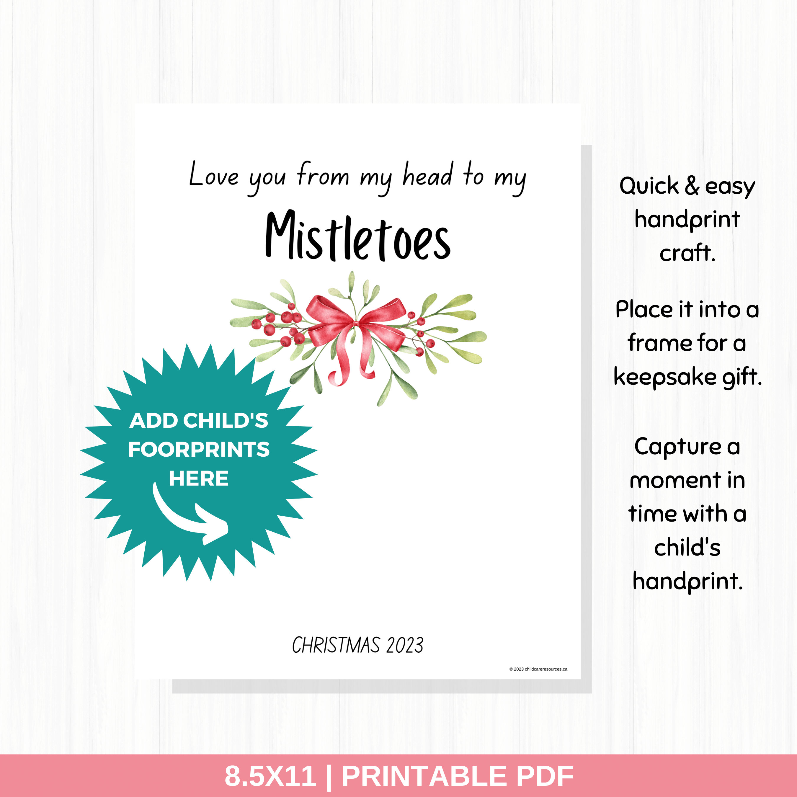 christmas-footprint-art-mistletoes-kids-baby-toddler-keepsake-craft