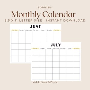 Weekly Planner | Black & White | Simple Scheduler | Weekly Schedule | Printable Agenda | Weekly To Do List | Digital Calendar | Organizer